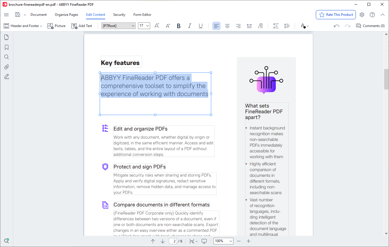 ABBYY FineReader PDF Standard
