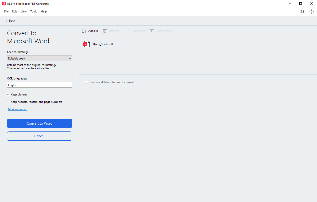 ABBYY FineReader PDF Standard
