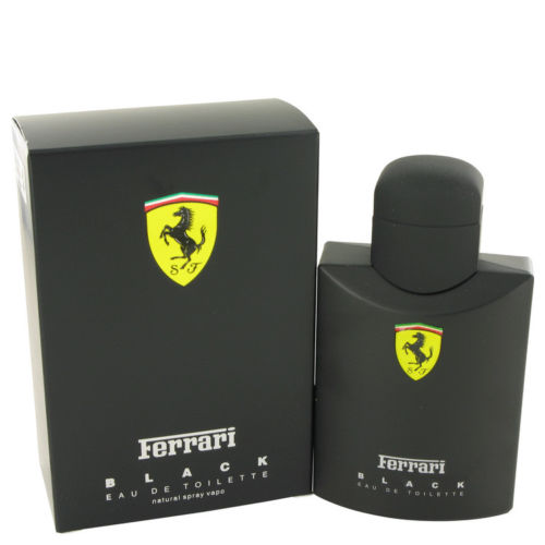 Ferrari Scuderia Black Cologne for Men - Eau de Toilette Spray 4.2 oz