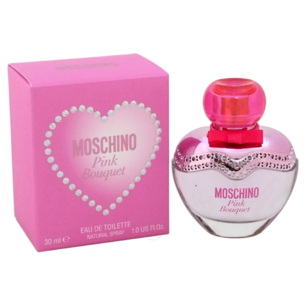 Moschino Pink Bouquet Perfume for Women - Eau de Toilette Spray 1.7 oz
