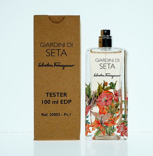 Salvatore Ferragamo Giardini Di Seta Perfume for Women - Eau de Parfum Spray TESTER 3.4 oz