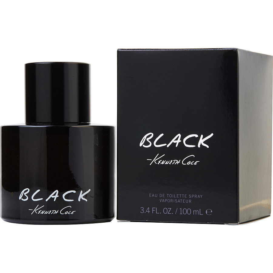 Kenneth Cole Black Cologne for Men - Eau de Toilette Spray 1.7 oz