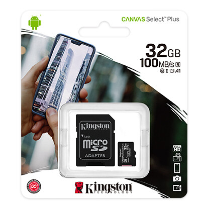 Kingston Canvas Select Plus 32GB Micro SD Card