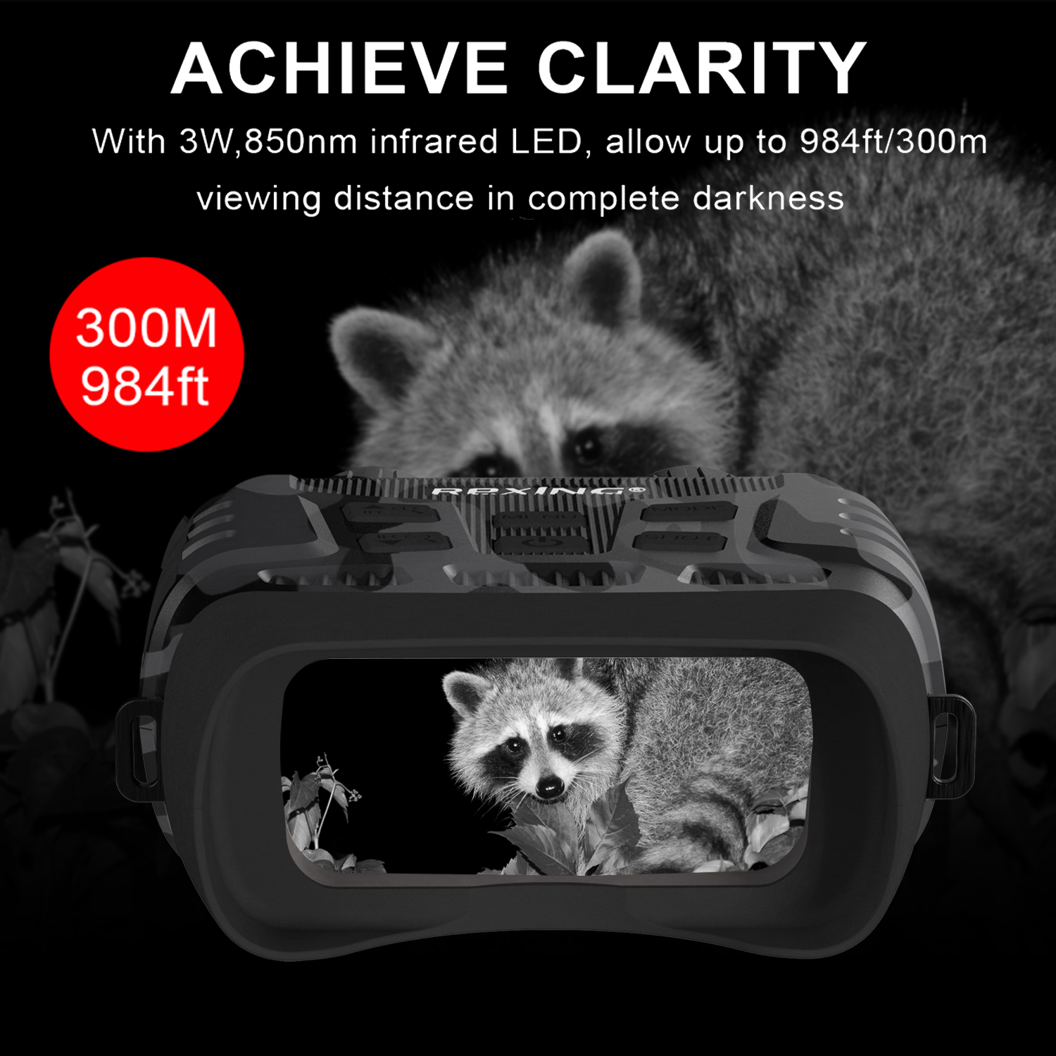 Rexing B1 (Camo) Night Vision Goggles Binoculars