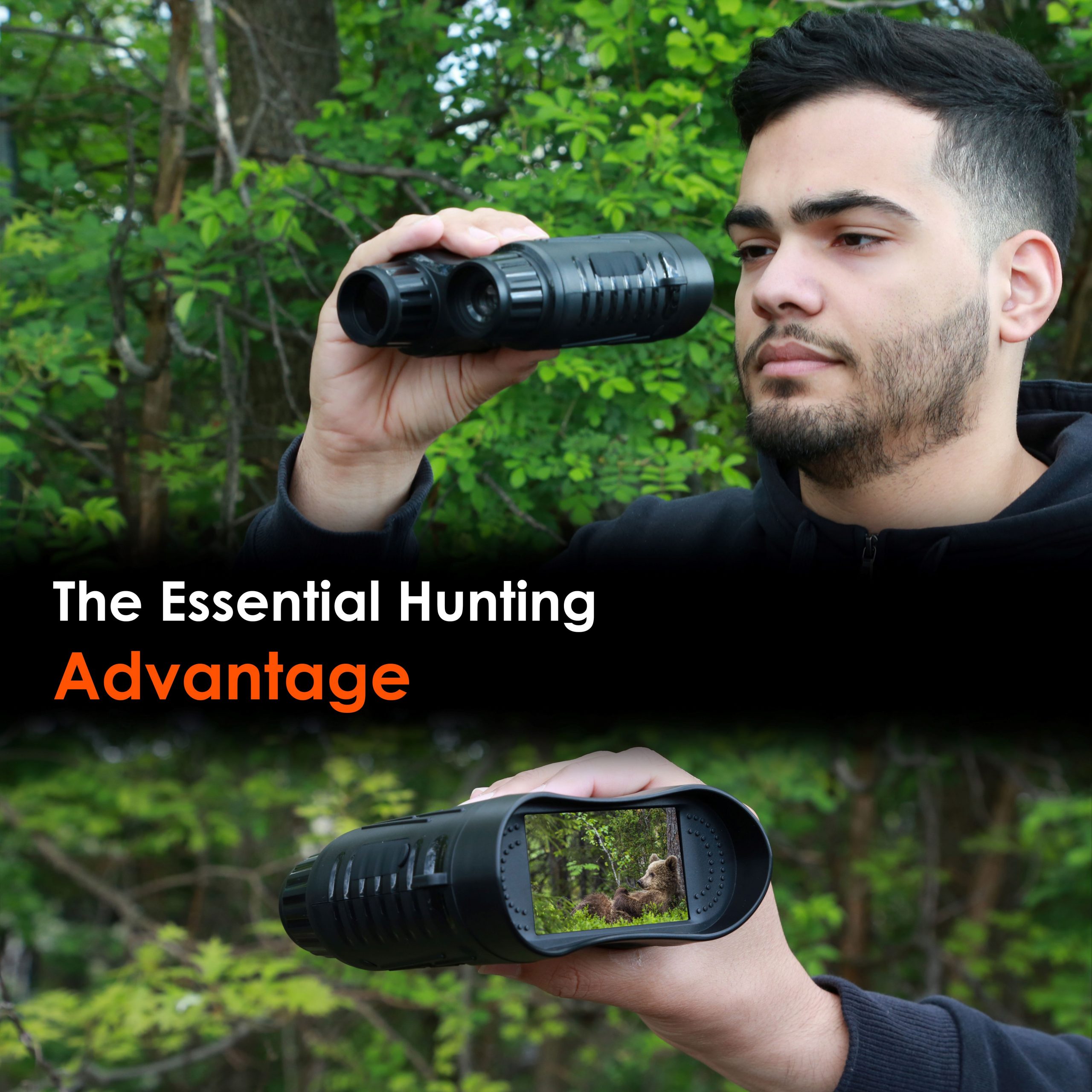 Rexing B1 Pro - 4K IR Night Vision Digital Binocular